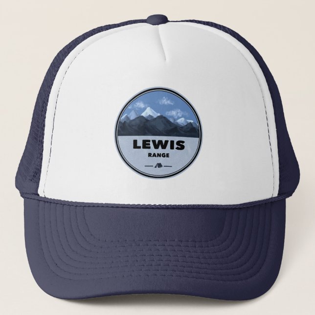 Lewis Mountain Range Camping Keps (Framsida)