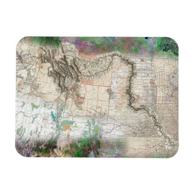 Lewis och Clark Magnet (Horisontell)