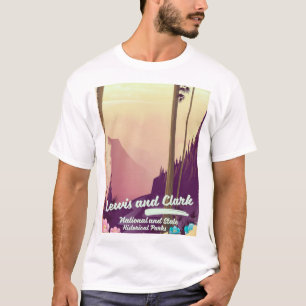 Lewis och Clark National och State Park poster T Shirt