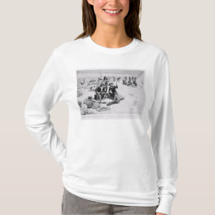 Lewis och Clark på munnen av Columbiaen T Shirt