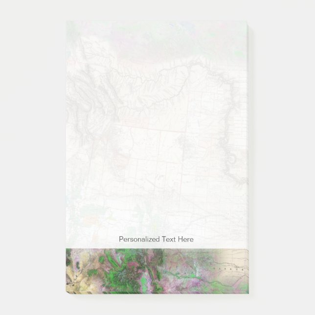 Lewis och Clark Post-it Block (Framsida)