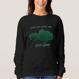 Lewis och Clark Sjö South Dakota Souvenir T Shirt