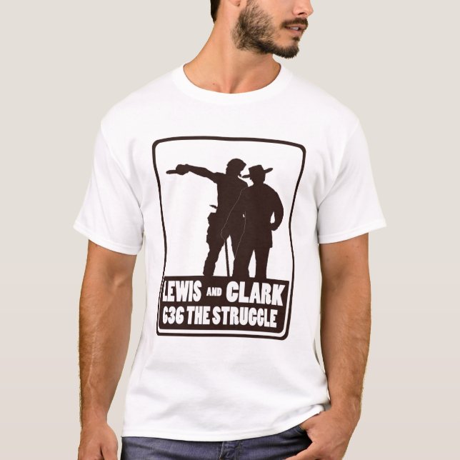 Lewis och Clark Tee Shirt (Framsida)