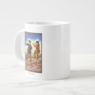 Lewis och Clark Utforska Västern Jumbo Mugg