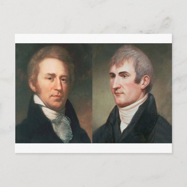 Lewis och Clark Vykort (Framsida)