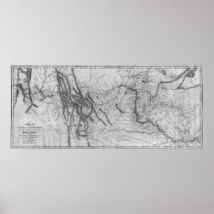 Lewis och Clarks expedition Poster