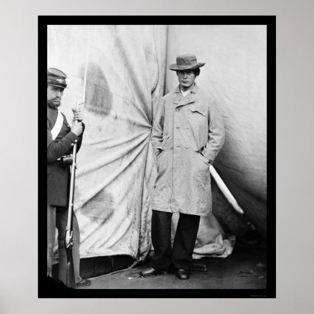 Lewis Payne Lincoln Conspirator 1865 Poster (Framsidan)