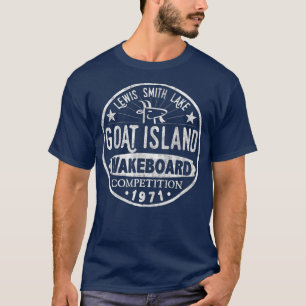 Lewis Smith Sjö Alabama Goat Island Wakeboard T Shirt