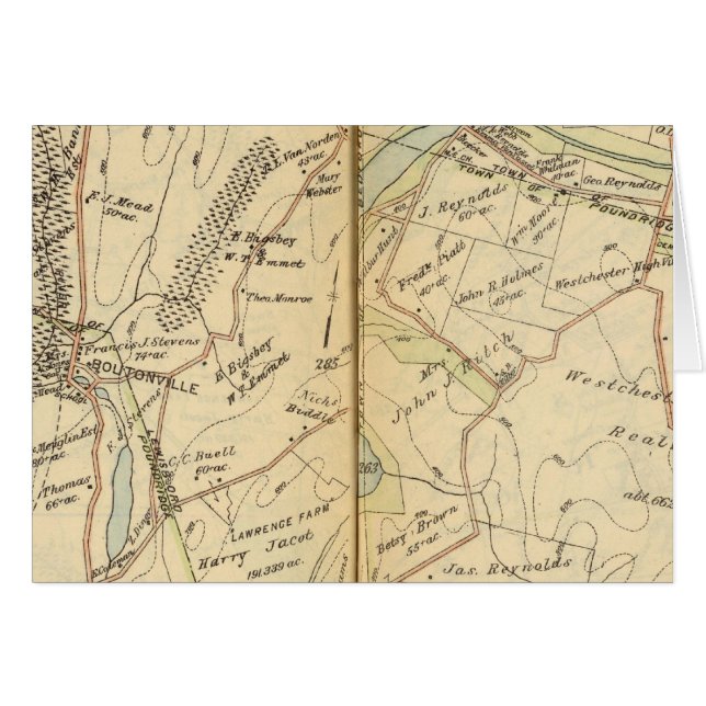 Lewisboro, New York 2 Hälsningskort (Framsidan Horizontal)