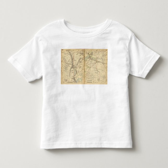 Lewisboro New York 2 T Shirt (Framsida)
