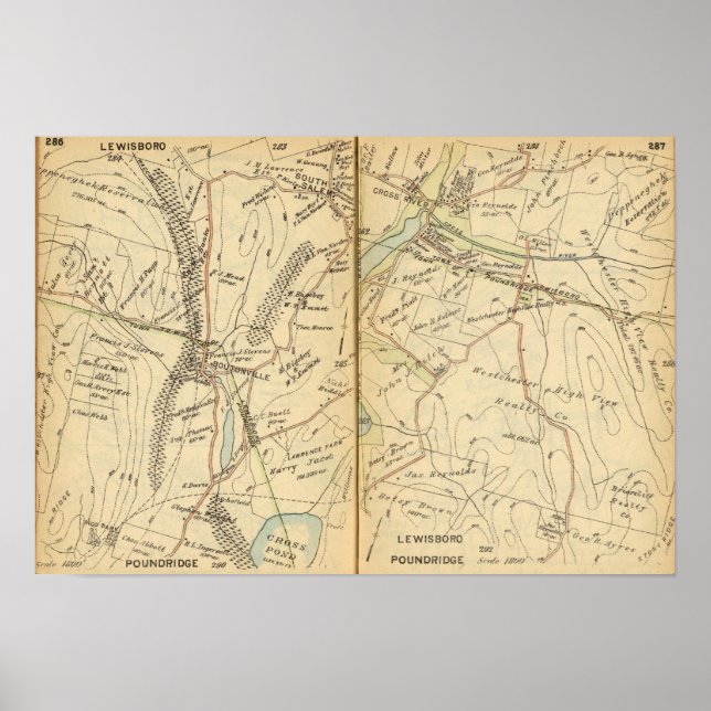 Lewisboro, New York Poster (Framsidan)
