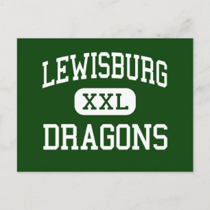 Lewisburg - Dragons - High - Lewisburg Vykort