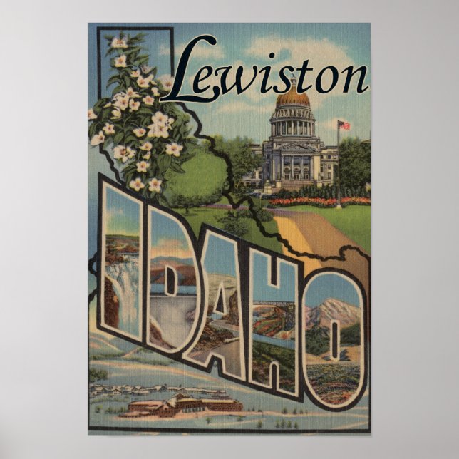 Lewiston, Idaho - Stora Brev Scenes Poster (Framsidan)
