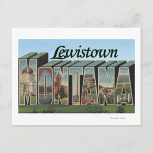 Lewiston, Montana Vykort