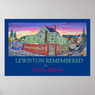 Lewiston Rememberd Poster