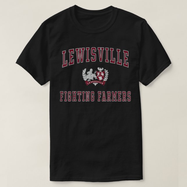 Lewisville High School Fighing Farmers T-Shirt C1 (Design framsida)