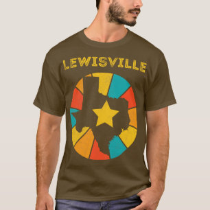 Lewisville Texas Vintage Distress Souvenir 1 T Shirt