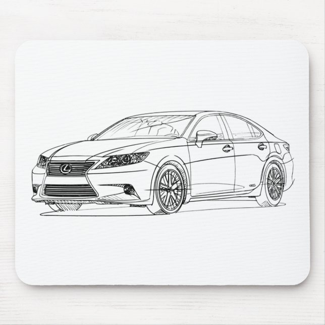 Lex ES300H 2013 Musmatta (Framsidan)