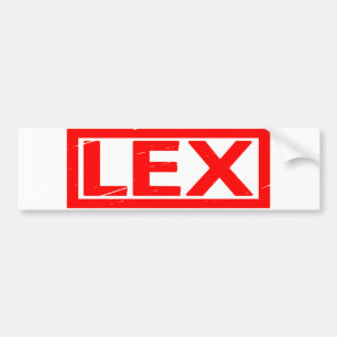 Lex Frimärke Bildekal