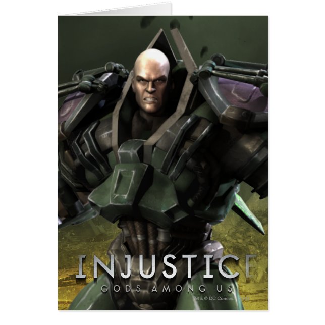 Lex Luthor Hälsningskort (Framsidan)