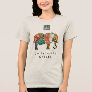 LexArt Samarbetskjorta v2 - Ljus Färg T Shirt