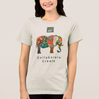 LexArt Samarbetskjorta v2 - Ljus Färg T Shirt