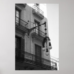 L'Exiample Poster Skriv ut (Barcelona, Spanien)