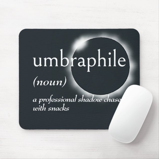 Lexikondefinition för UMBRAPHILE Musmatta (Med mus)