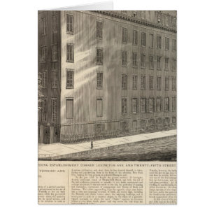 Lexington Avenue Turkiska och romerska Baths Hälsningskort