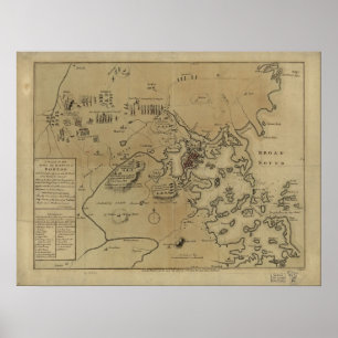 Lexington, Concord, & Siege of Boston Poster