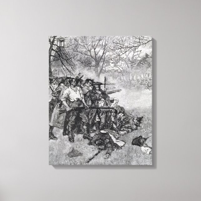 Lexington-Grönt Canvastryck (Framsida)