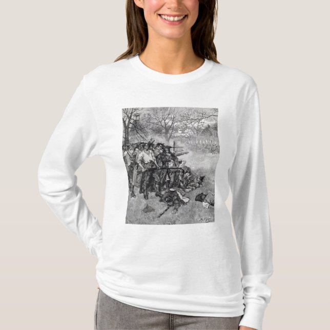 Lexington grönt t-shirt (Framsida)