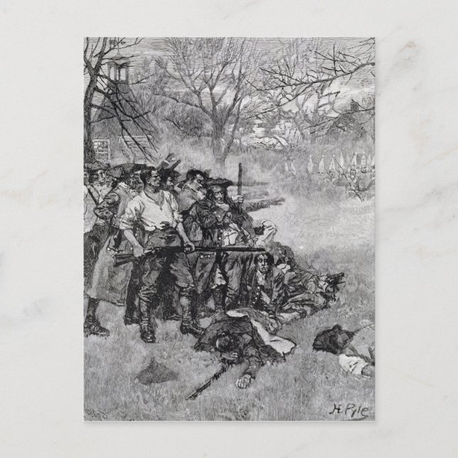 Lexington-Grönt Vykort (Framsida)