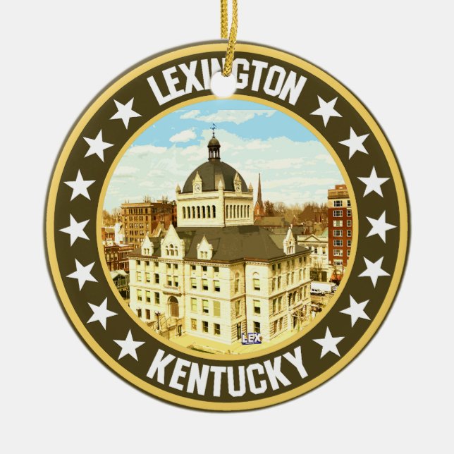 Lexington Julgransprydnad Keramik (Framsidan)