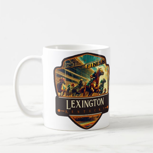 Lexington, Kentucky  | Antik Kaffemugg (Vänster)