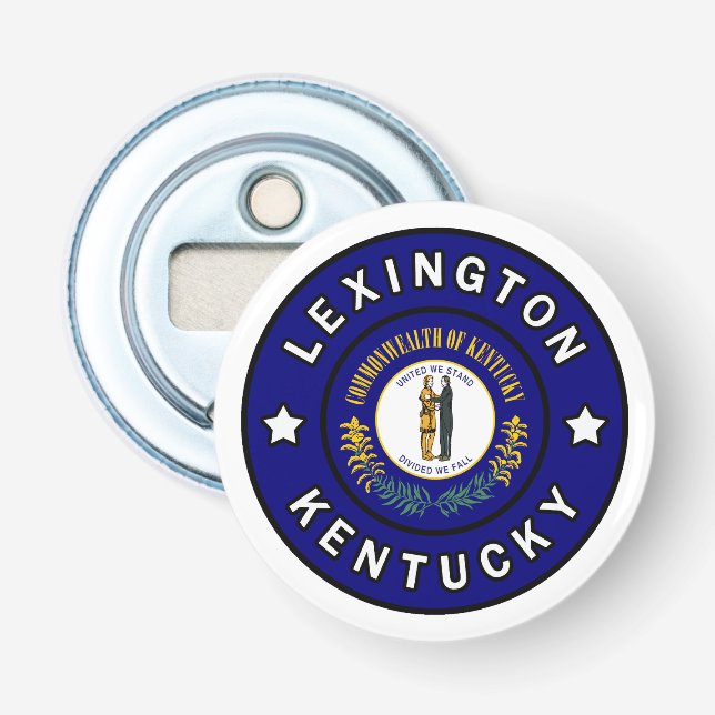 Lexington Kentucky Flasköppnare (Framsidan)