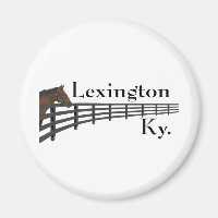 Lexington Kentucky Horse and Fence