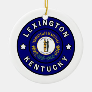 Lexington Kentucky Julgransprydnad Keramik