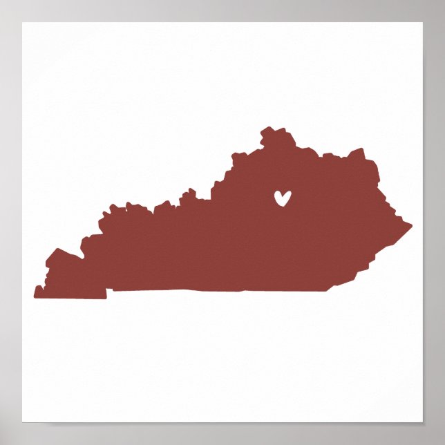 Lexington, Kentucky Kärlek Poster (Framsidan)