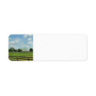 Lexington, Kentucky-ladan Returadress Etikett