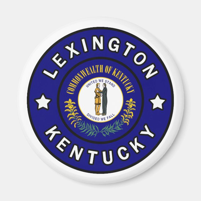 Lexington Kentucky Magnet (Framsidan)