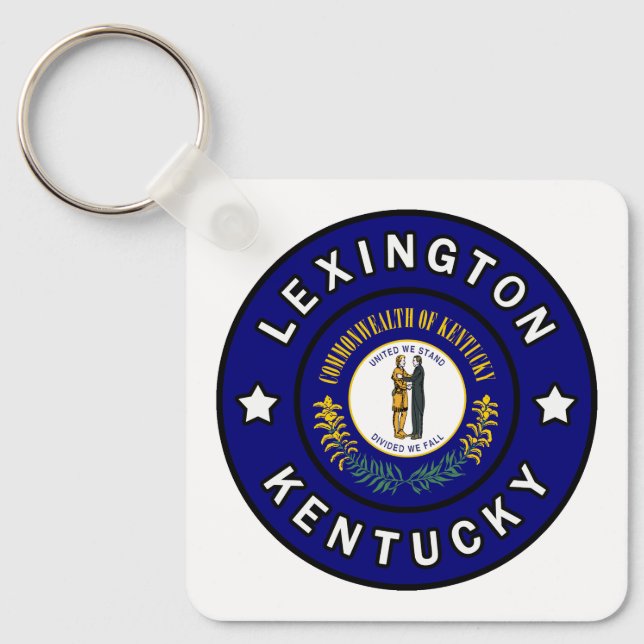 Lexington Kentucky Nyckelring (Framsida)