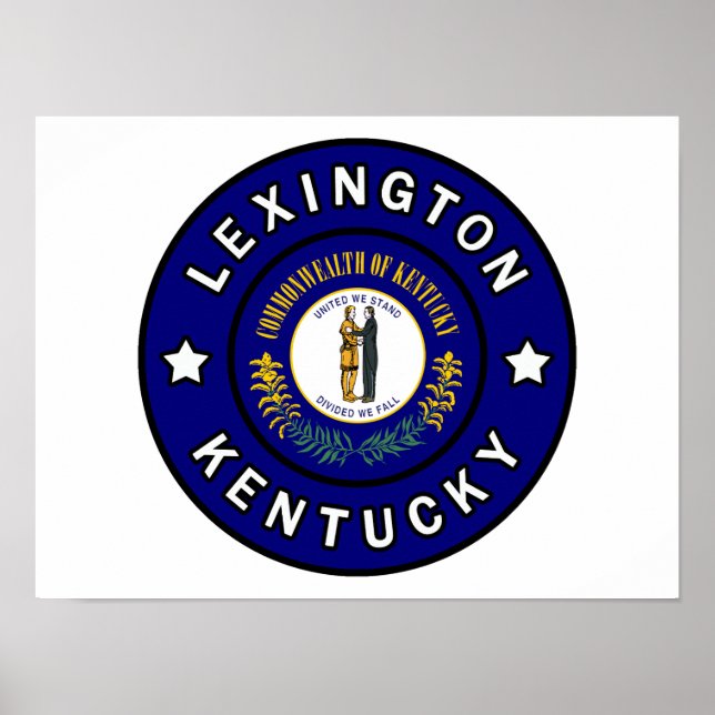 Lexington Kentucky Poster (Framsidan)