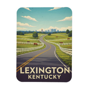 Lexington Kentucky-vykort Magnet