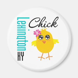 Lexington KY-Chick Magnet