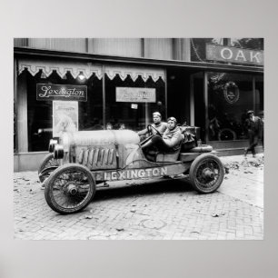 Lexington Pikes nå en höjdpunkt bilen: 1921 Poster