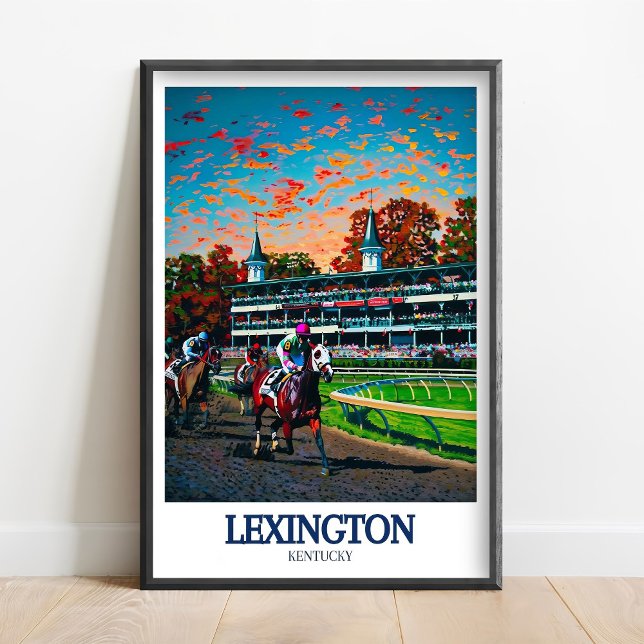 Lexington Prints - Keeneland Tryck Keeneland Lopp (Skapare uppladdad)