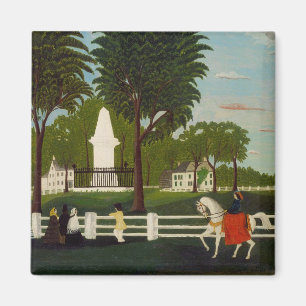 Lexington stridmonument, c.1830 magnet