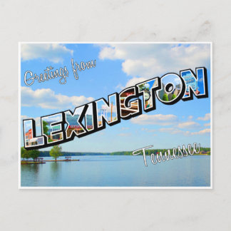 Lexington, TN-vykort Vykort