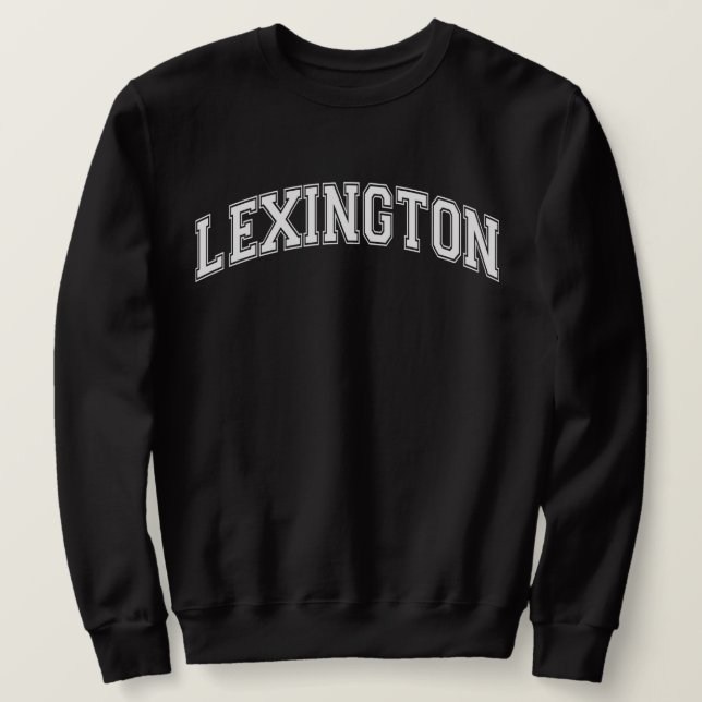 LEXINGTON Universiteten-Stil Sweater America Colle Lång Ärmad Tröja (Design framsida)